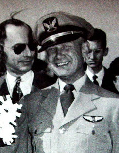 Pilot Eddie Brooks in 1947 (Source: Web)