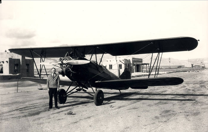 Travel Air NC692K, Ca. 1930, Albuquerque, NM (Source: AMPA) 
