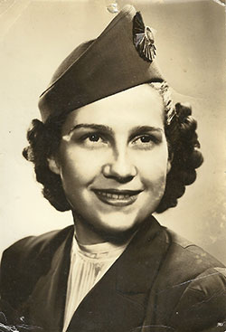 Agnes Lorraine St. George aka "Tip" Parkison, Ca. 1940s (Source: Parkison Family via Woodling)