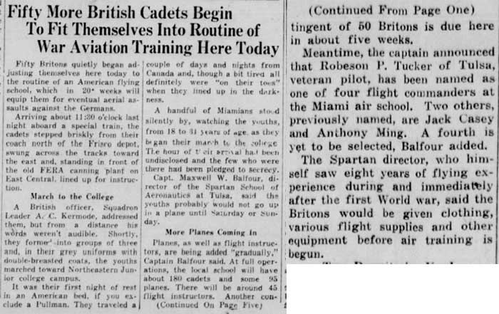 Miami Daily News-Record (OK), July 17, 1941 (Source: Woodling)