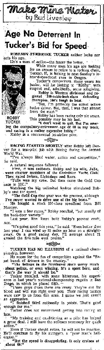 Seattle Times (WA), May 18, 1962 (Source: Woodling)