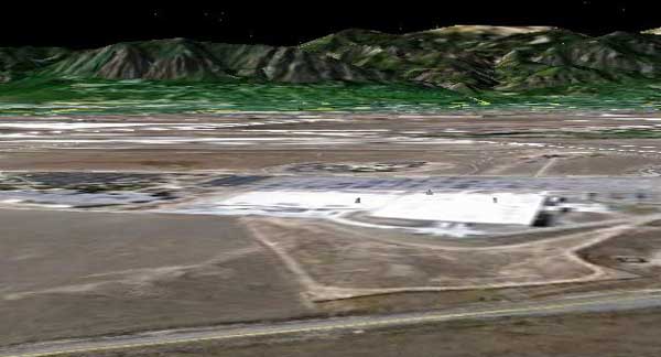 Colorado Springs Municipal Airport, Colorado Springs, CO, 2012 (Source: Google Earth)